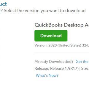 QUICKBOOKS SOWFTWARE ACCOUNTANT PREMIER 2020