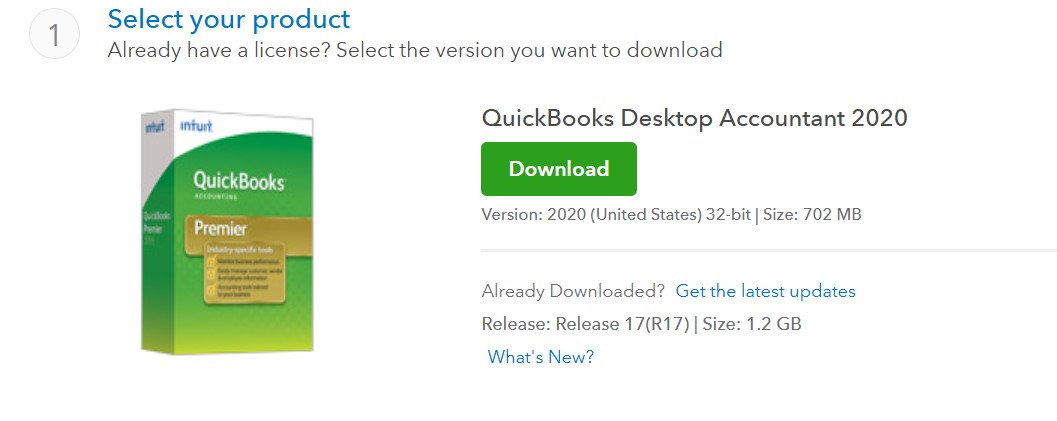 QUICKBOOKS SOWFTWARE ACCOUNTANT PREMIER 2020