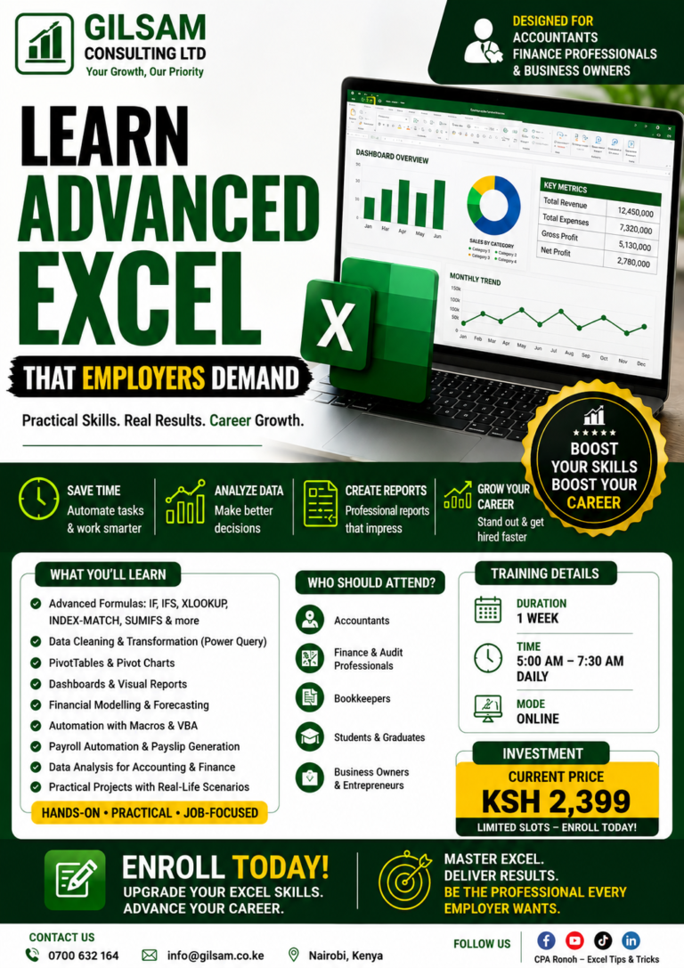 Learn Advanced Excel That Employers Demand