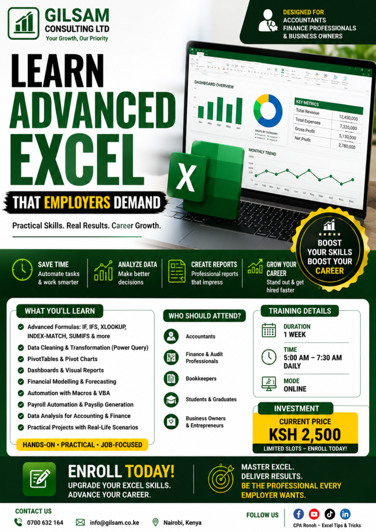 Learn Advanced Excel That Employers Demand